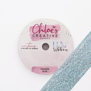 Chloes Creative Cards Luxe Ribbon (8m) Sugared Blue