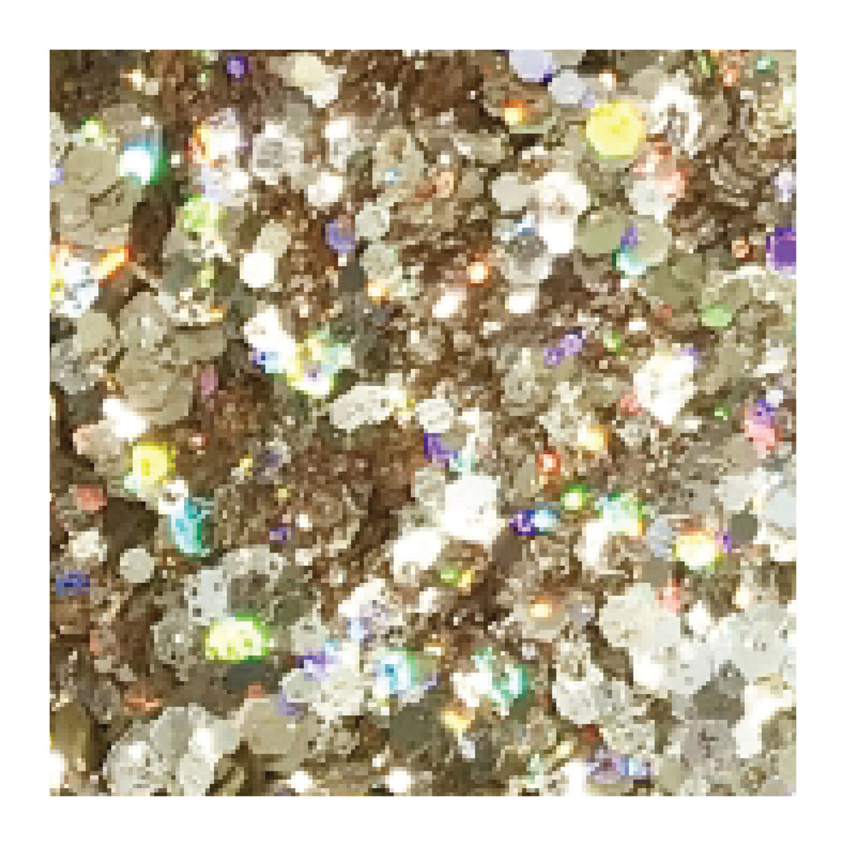 Sparkelicious Glitter mit gesalzenem Karamell, 1/2 oz Glas