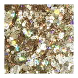 Sparkelicious Glitter mit gesalzenem Karamell, 1/2 oz Glas