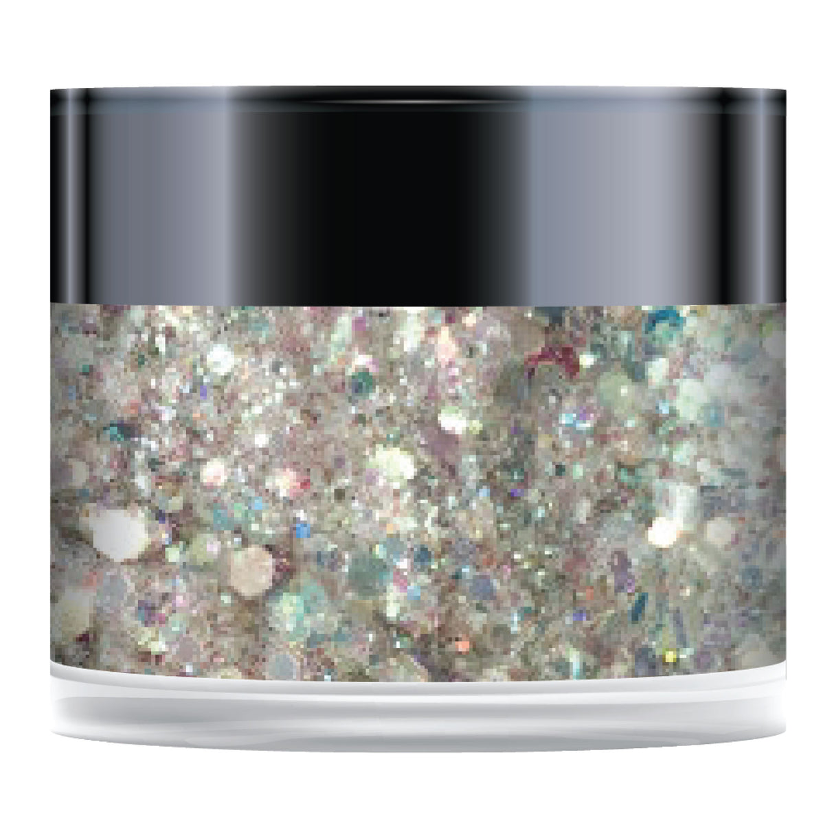 Paillettes scintillantes glacées Sparkelicious en pot de 1/2 oz