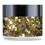 Stamps by Chloe Gold Rush Sparkelicious Glitter 1/2oz Jar