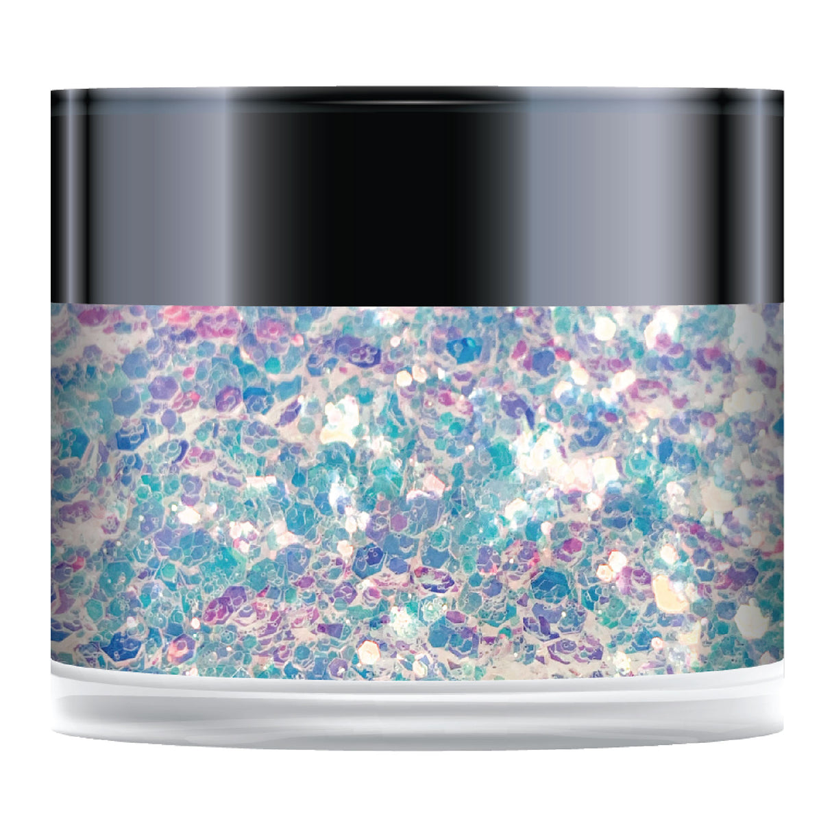 Sparkelicious Glitter „Schneekönigin“ im Glas, 1/2 oz