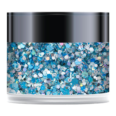 Blue Diamond Sparkle Sparkelicious Glitter 1/2oz Jar