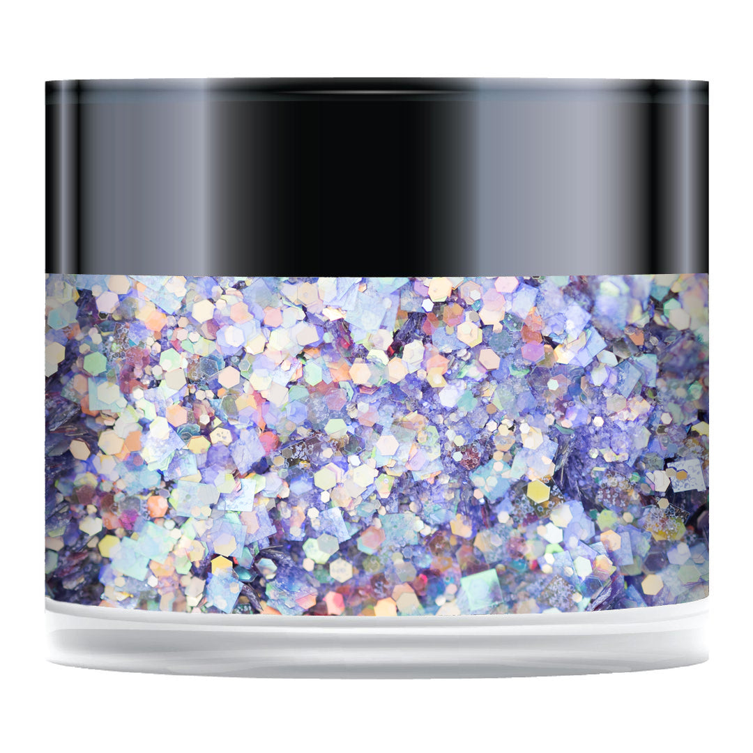 Paillettes Sparkelicious Lilac Frost en pot de 1/2 oz