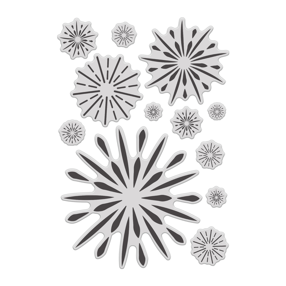 Stamps by Chloe – Transparenter Stempel „Flowerburst Elements“