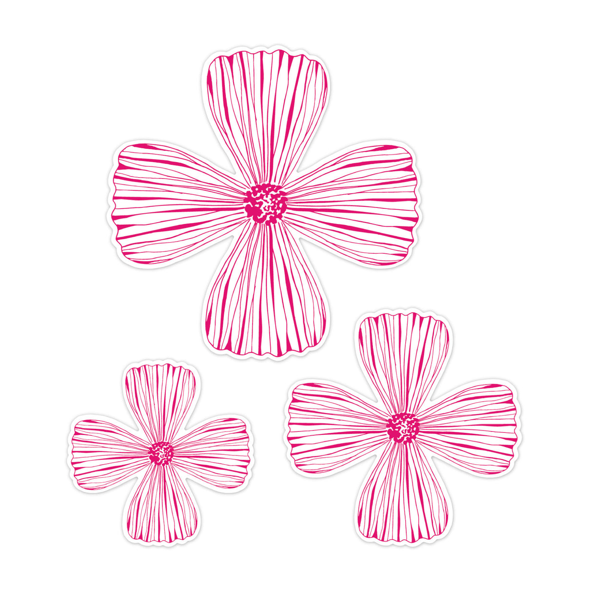 Chloes Creative Cards Die & Stamp Set - Rose Mallow