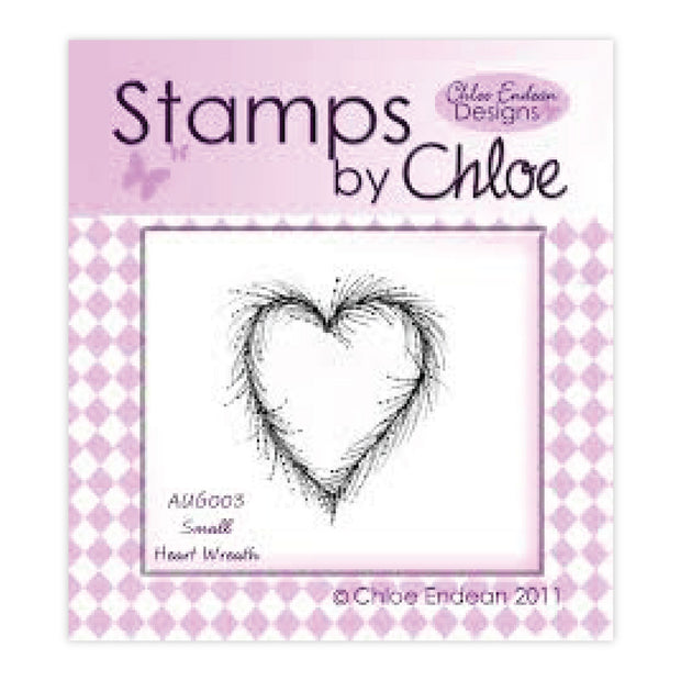 Stamps by Chloe Small Heart Wreath Clear Stamp
