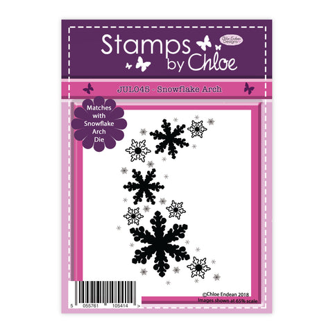 Stamps by Chloe Snowflake Arch Clear Stamp