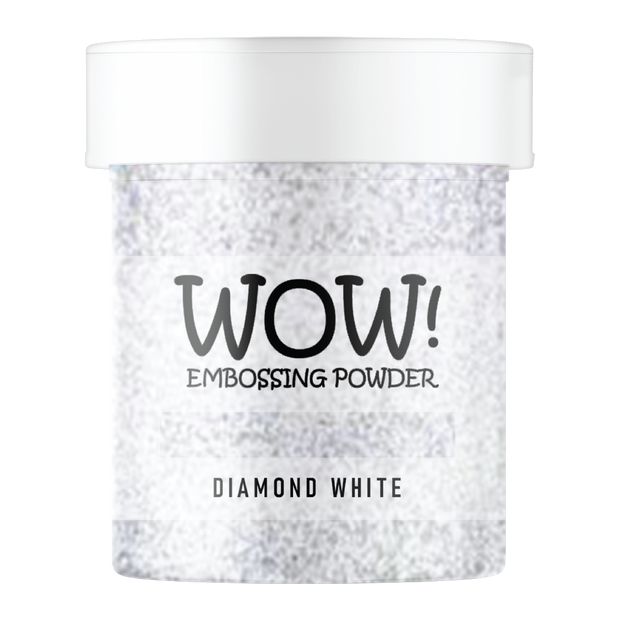 Stamps by Chloe WOW Embossing Glitter Diamond White Large Jar