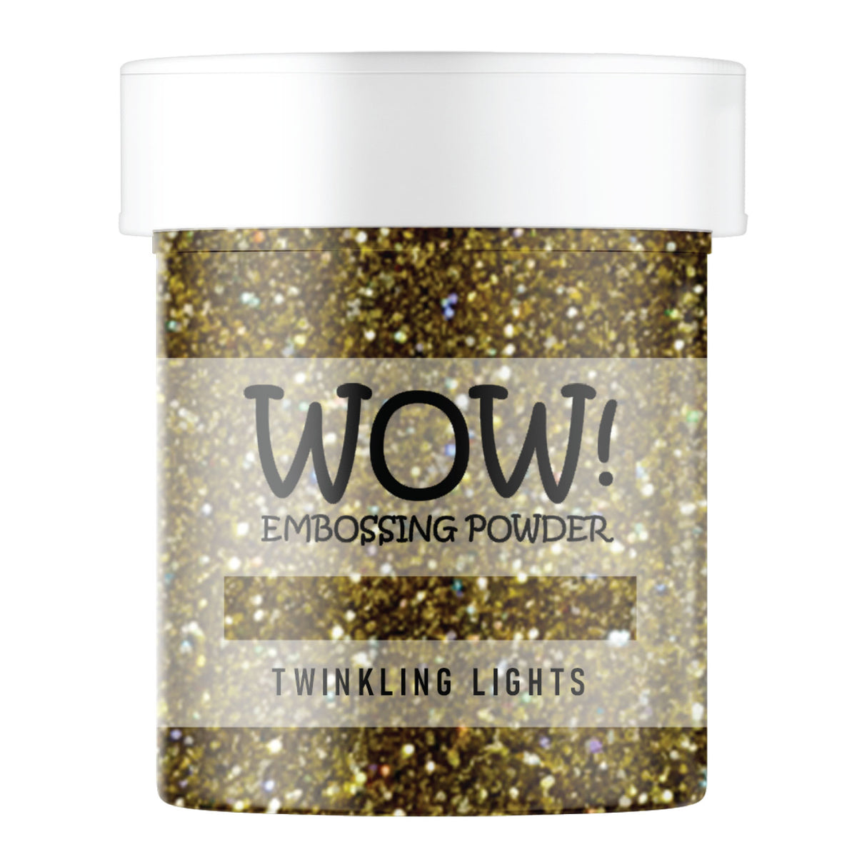 Stamps by Chloe WOW Embossing Glitter Twinkling Lights Großes Glas 