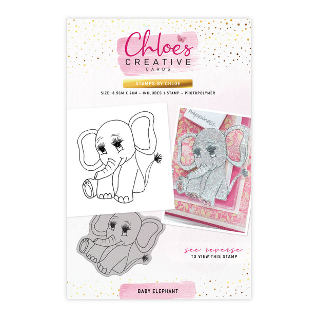 Stamps by Chloe Baby Elephant Clear Stamp