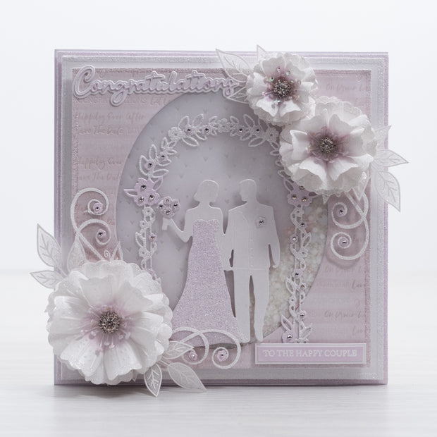 Chloes Creative Cards Designer Foiled Vellum (A4) - Wedding Collection