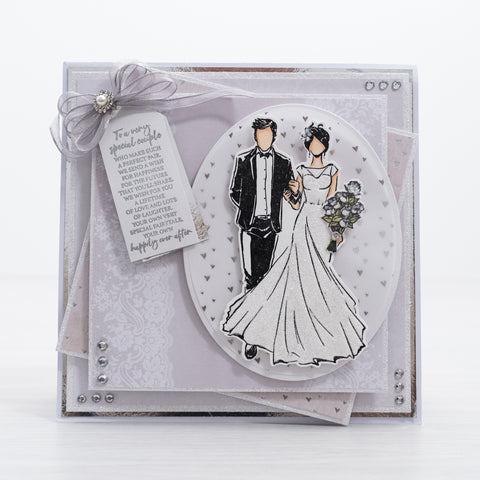 Chloes Creative Cards Photopolymer Stamp Set (A6) - Wedding Verse