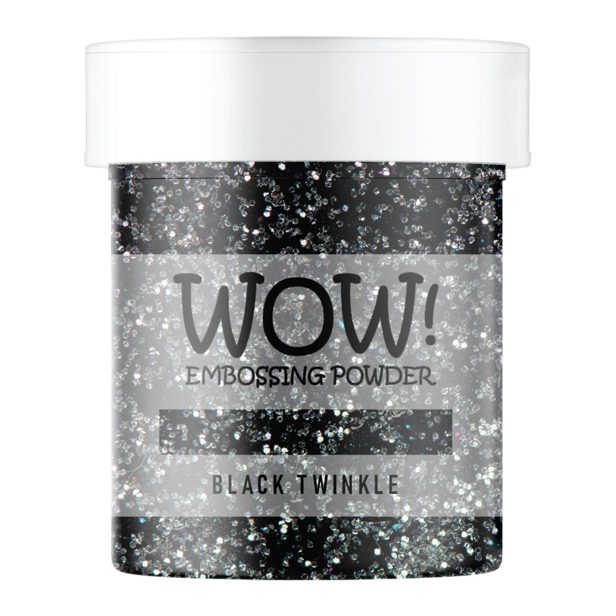 WOW Embossing Glitter Scintillement Noir 