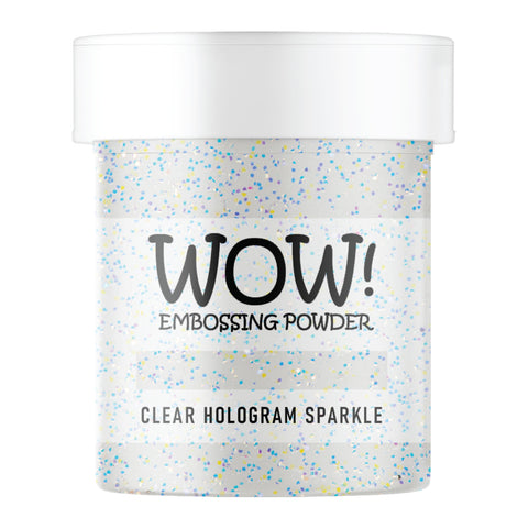 WOW Embossing Glitter Clear Hologram Sparkle