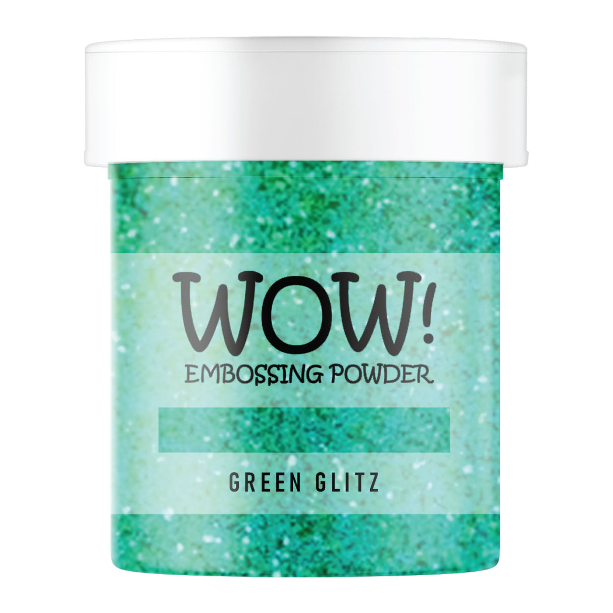 WOW Prägeglitzer Grün Glitz 