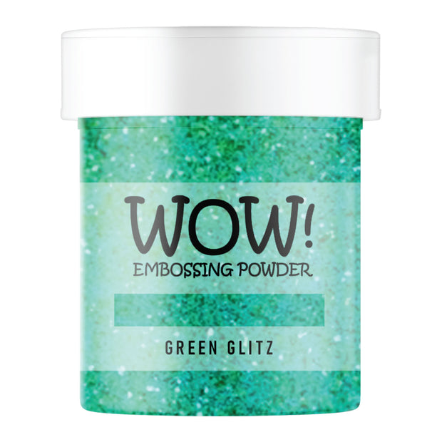 WOW Embossing Glitter Green Glitz