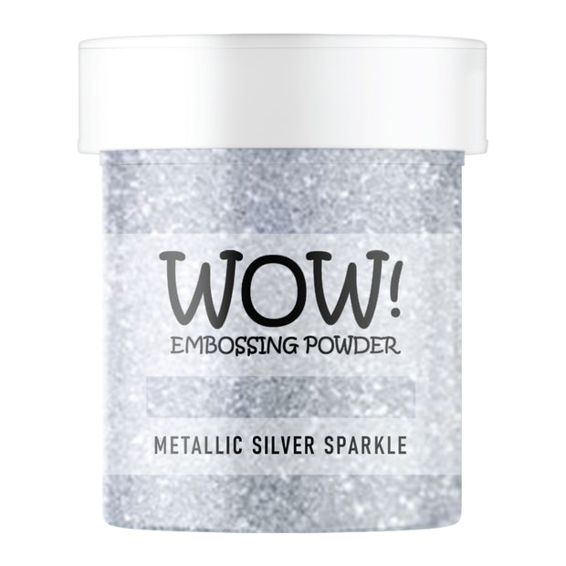 WOW Embossing Glitter Metallic Silver Sparkle