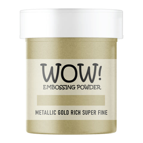 WOW Embossing Powder Metallic Gold Rich Super Fine