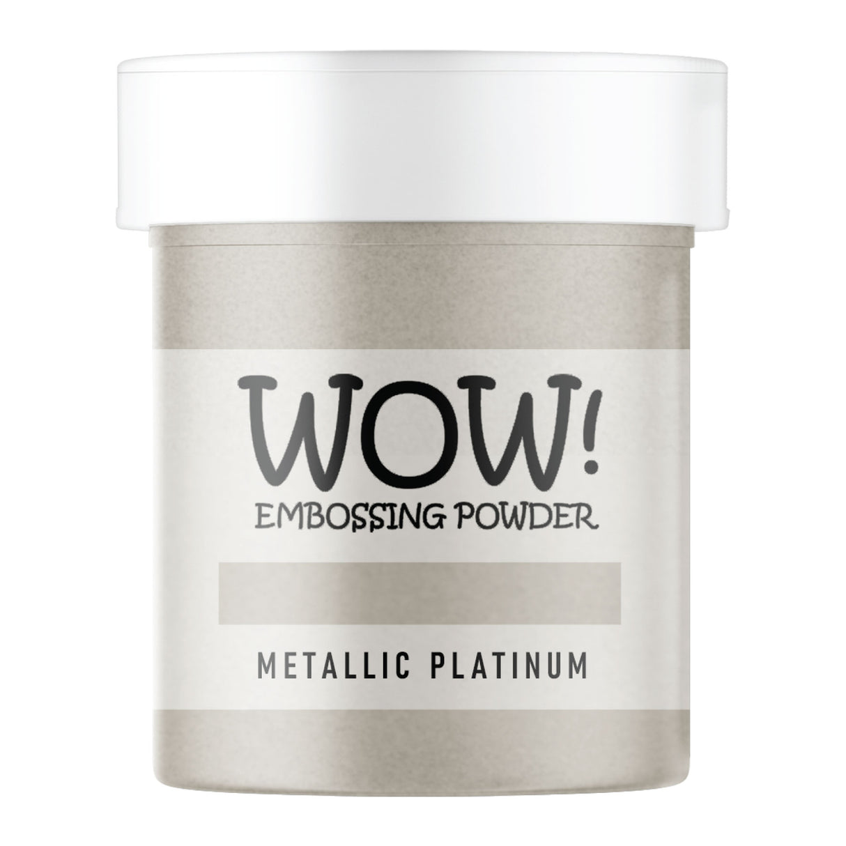 WOW Embossing Powder Metallic Platinum Superfine