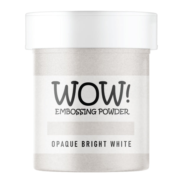 WOW Embossing Powder Opaque Bright White Superfine Large Jar