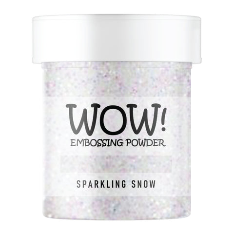Stamps by Chloe WOW Embossing Glitter Sparkling Snow Large Jar