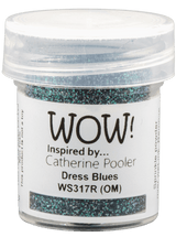 Robe pailletée en relief WOW Blues 