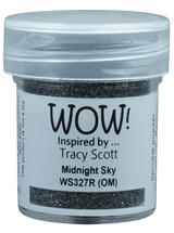 WOW Embossing Glitter Midnight Sky