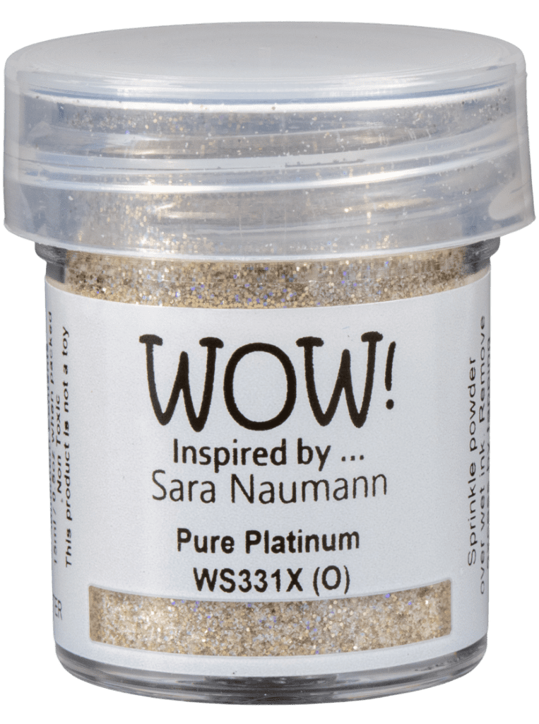 WOW Prägeglitzer Pure Platinum 