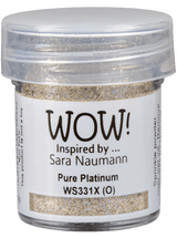 WOW Prägeglitzer Pure Platinum 